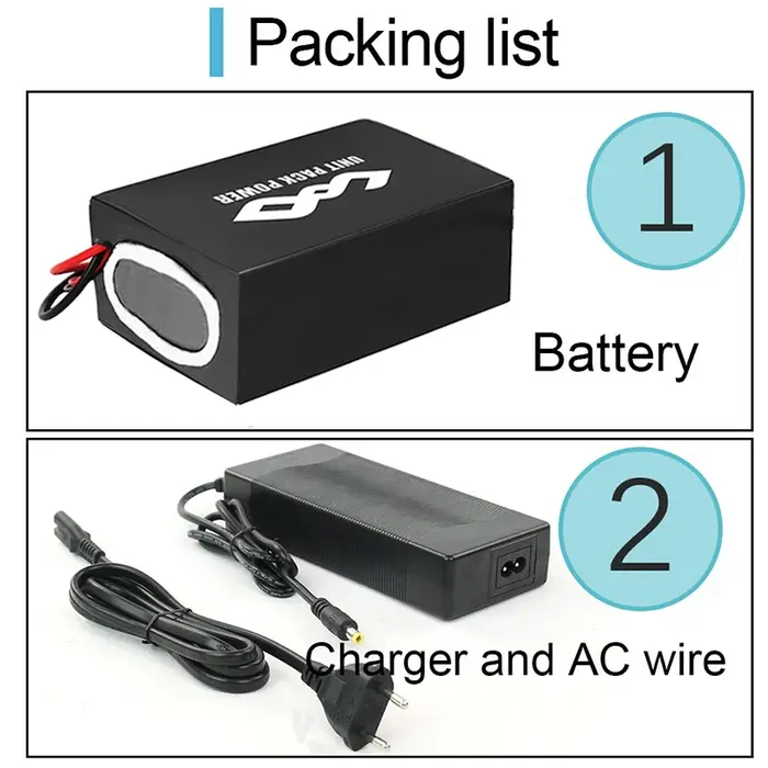 Batterie étanche en PVC pour moto électrique