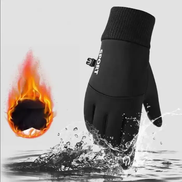 Gants de cyclisme chauds