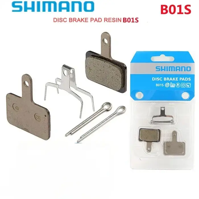 Plaquettes de frein à disque en résine Shimano B01S pour vélo de montagne, frein hydraulique, hamule