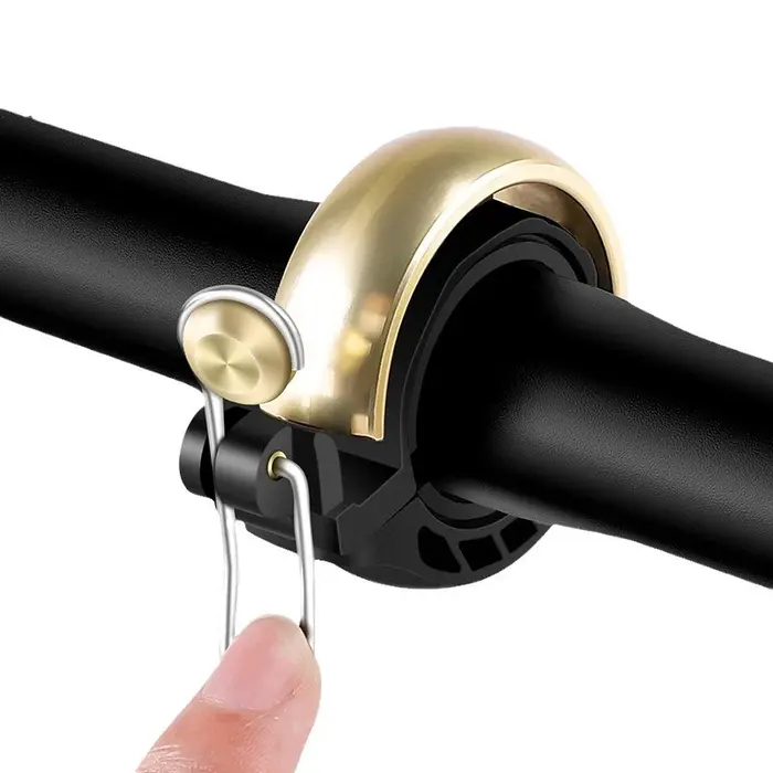 Nouvelle sonnette de vélo rétro en cuivre