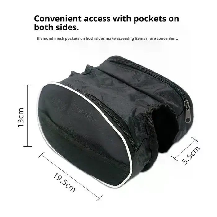 Sac de guidon avant de vélo
