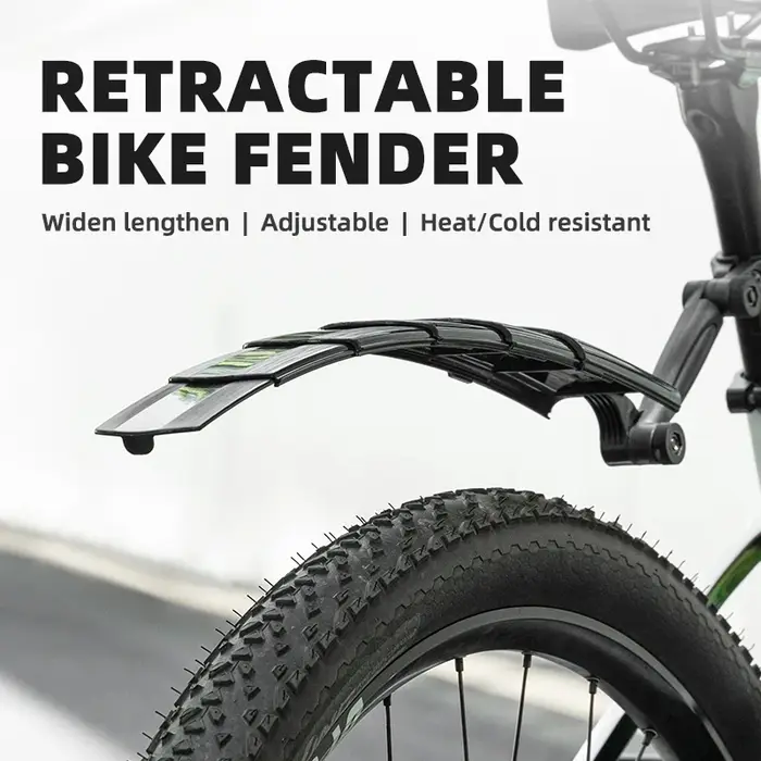 ROCKBROS – garde-boue universel pour vélo, garde-boue allongé pour roues avant et arrière, accessoir