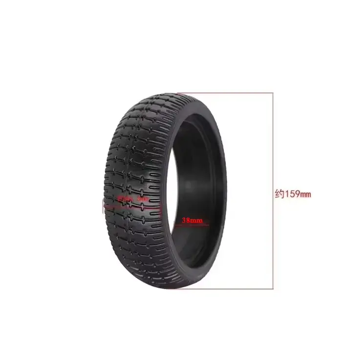 Pneu plein en caoutchouc de 6