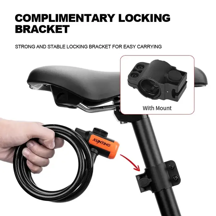 Xunting – serrure de vélo enroulée