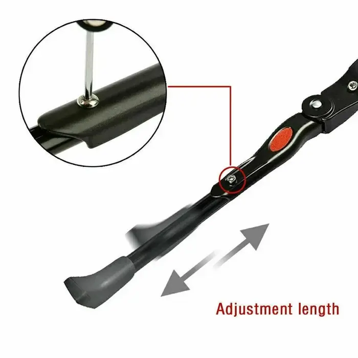 Béquille de vélo support latéral arrière