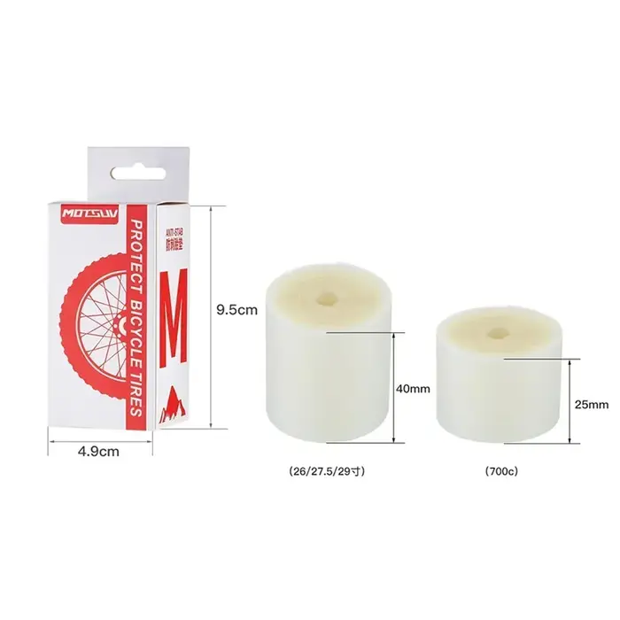 Ceinture anti-crevaison pour vélo de montagne et route en PVC écologique pour pneus 26 27.5 29 pouces et 700C protection chambre à air
