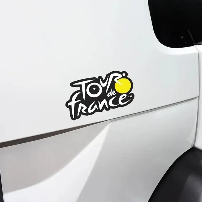 Autocollant logo Tour de France pour vélo de route et VTT, imperméable, casque personnalisé