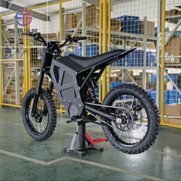 Vélo de montagne électrique MD-6X 72V 22000W, cadre en alliage d'aluminium, moteur central