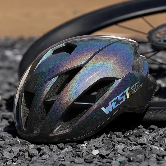 WEST BIKING casque de cyclisme intégré aérodynamique respirant