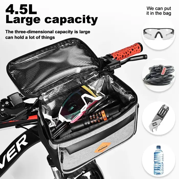 PHMAX sac avant de vélo Portable