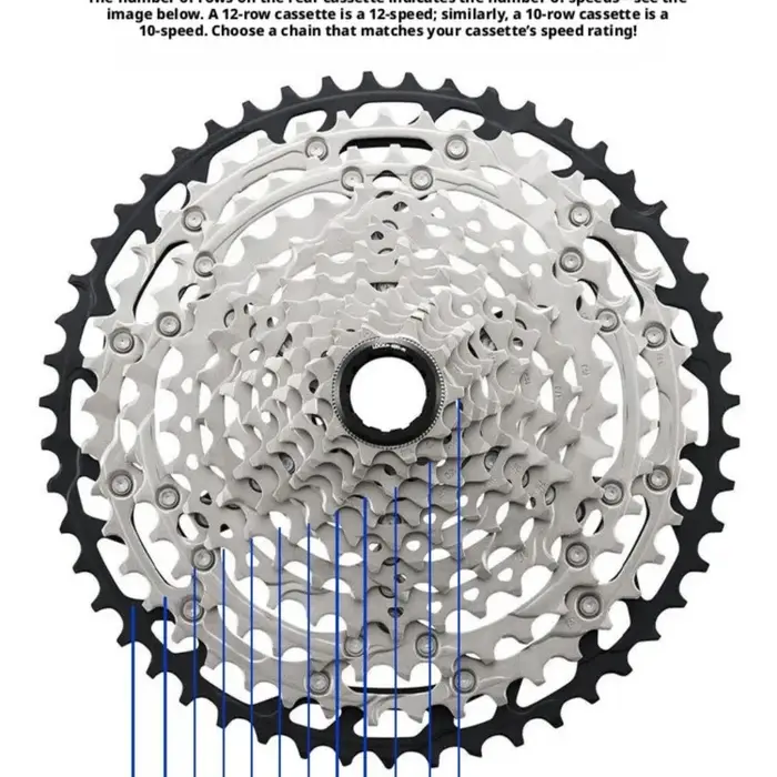 Chaîne de vélo 7/8/9/10/11/21/24/27/30 vitesses, chaîne de remplacement pour VTT, vélo de route, transmission pour course en montagne et cyclisme
