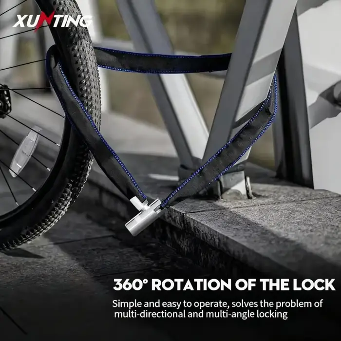Xunting – serrure de chaîne de vélo avec poids plus léger et sécurité