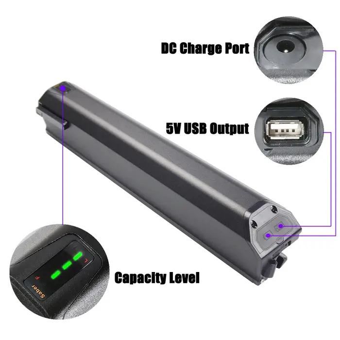 Batterie de vélo électrique lithium-ion 36V 10.4Ah 14Ah pour Nakamura E-Summit 750 E-fit 150 E-City 100 E-Cliff JC-JYS