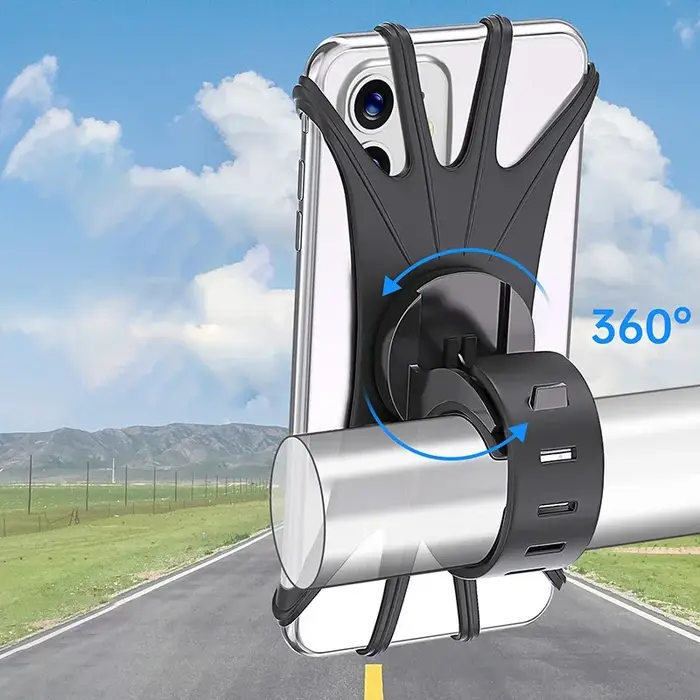 Support de téléphone portable pour vélo et moto