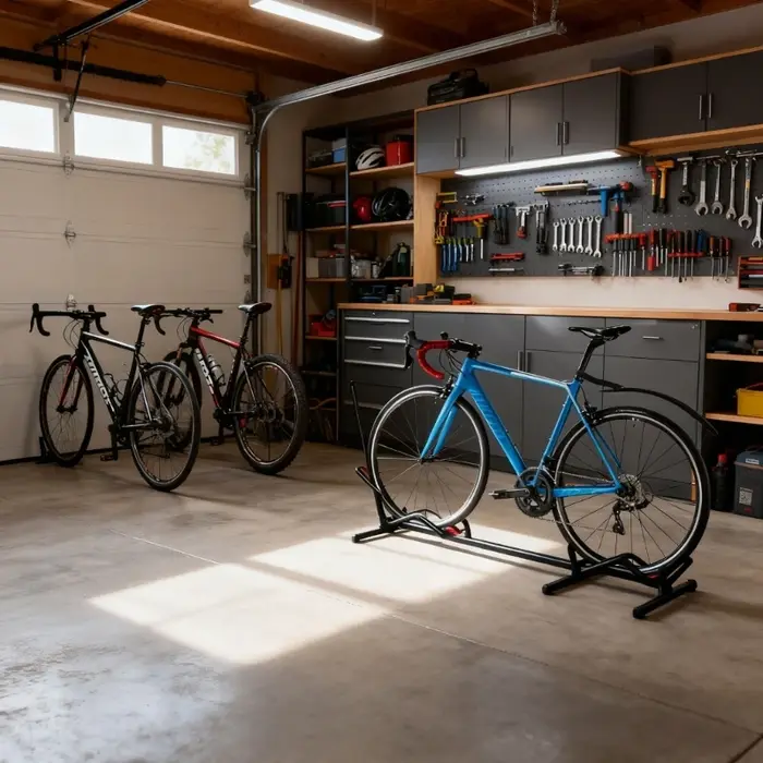 Porte-vélos Vertical avec Structure verrouillage par Insertion