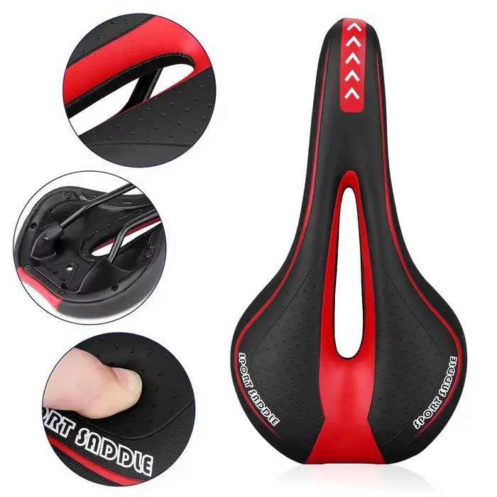 Siège de vélo de route de montagne confortable coussin de cyclisme souple selle
