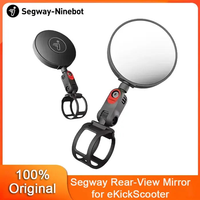 Rétroviseur d'origine pour Ninebot de Segway ZT3 Pro GT3 G3 G2 G30 F3 Pro E3 E2 Pro Scooter 360 ° Miroirs convexes