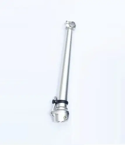 Tube de tige de vélo pliable 25.4mm 28.6mm 412mm, Double clou/dégagement rapide, 21.5cm 29cm 33cm 37