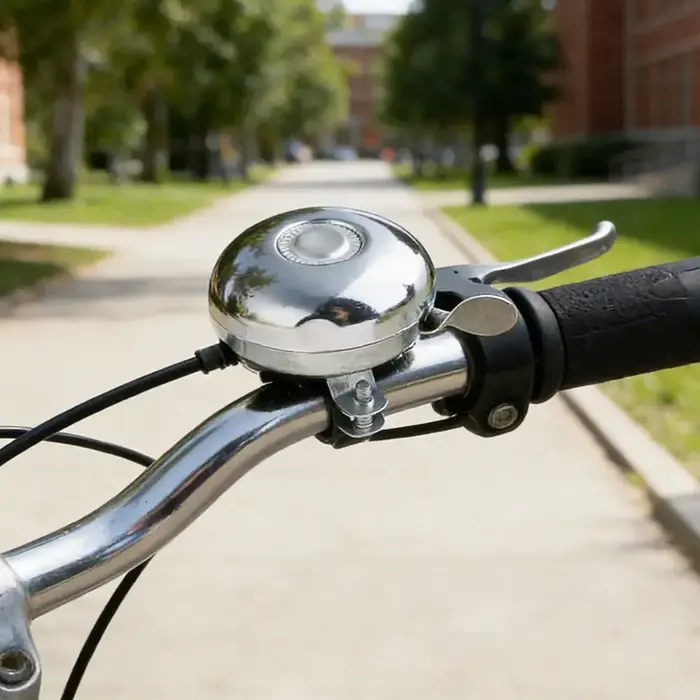 Sonnette d'avertissement de sécurité pour vélo d'extérieur