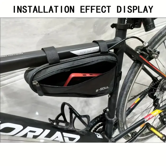 Sac triangulaire de vélo