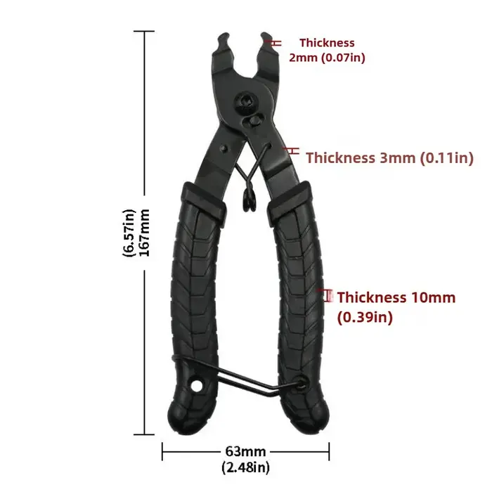 Pince à chaîne de vélo