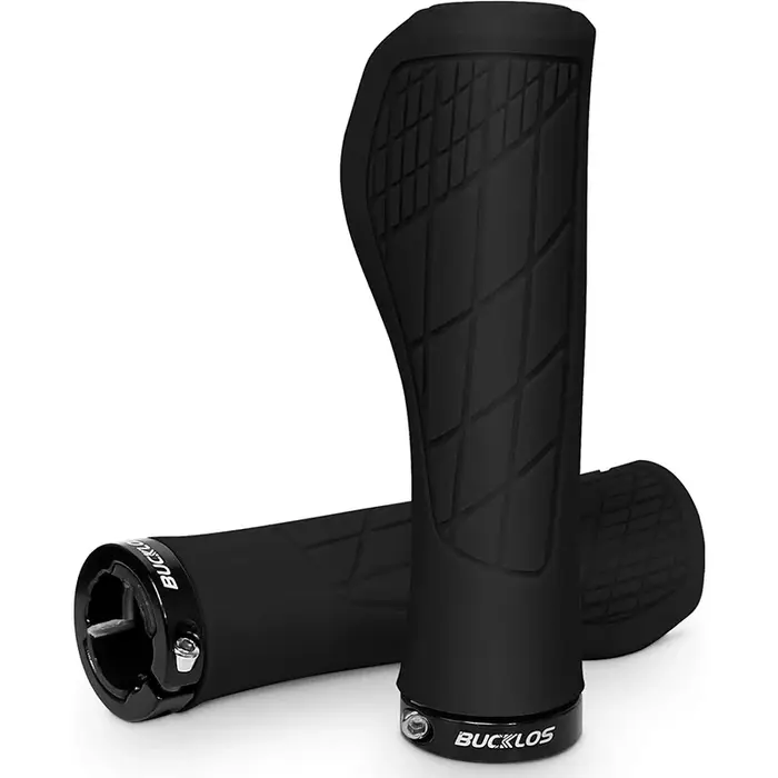 BUCKLOS poignées de guidon de vélo de montagne ergonomiques confortables poignées de verrouillage vt
