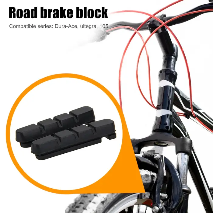 Plaquettes de frein de vélo de route en alliage