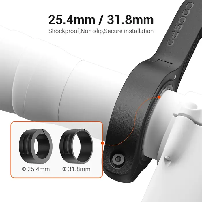 COOSPO ordinateur de vélo support avant MT5S