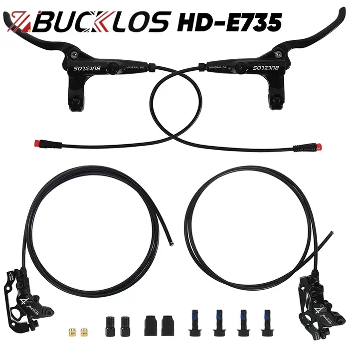 BUCKLOS HD-E735 frein hydraulique de vélo électrique 1150mm 1950mm