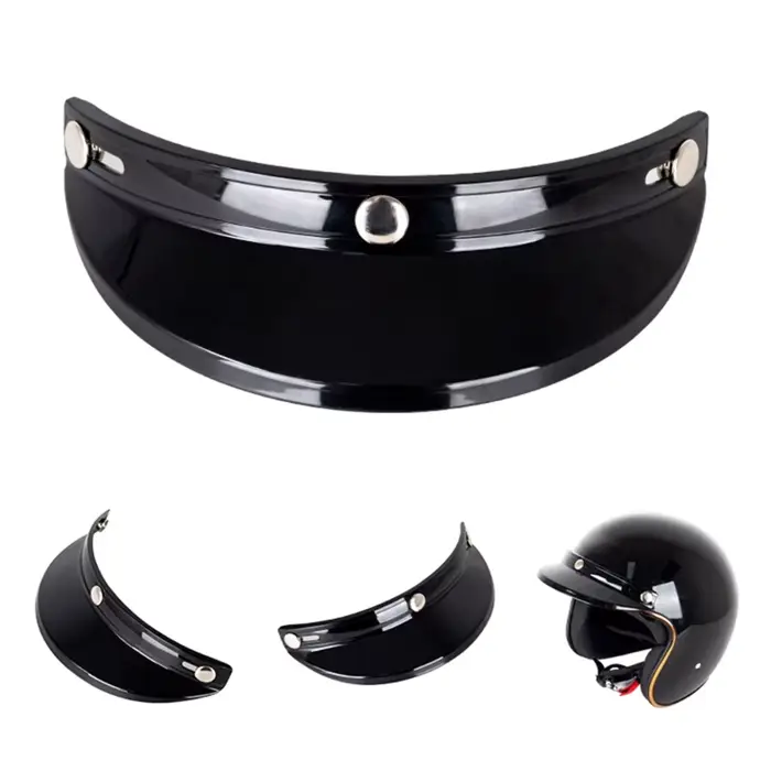 Hurbike-Pare-vent rabattable pour casque