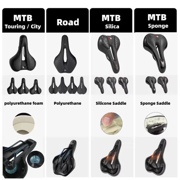 WEST BIKING – selle de vélo pour vtt