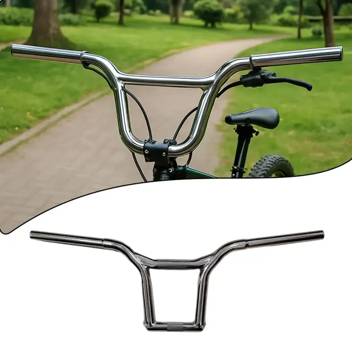 Guidon de vélo tout-terrain, poignée confortable, barre élégante, pièce de rechange pour la réparation et l'entretien des accessoires de cyclisme