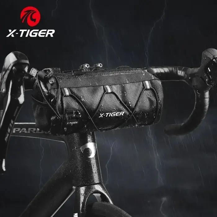 X-TIGER sac de vélo Portable guidon multi-usages grande capacité sac à dos vtt route cyclisme cadre Tube sac sacs à bandoulière