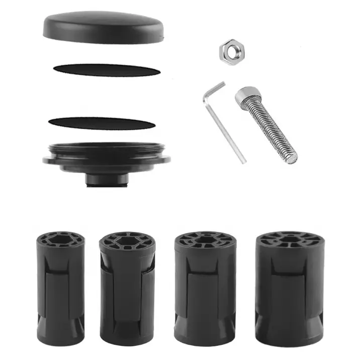 1 ensemble de support de traceur GPS pour fourche avant de vélo/Support de Tube inférieur, étui de l