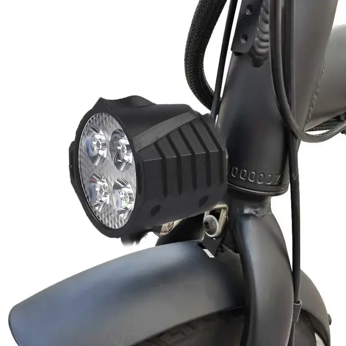 Nouveau e-bike 12V 24V 36V 48V 60V 72V vélo électrique lumière avec klaxon étanche IPX4 phare