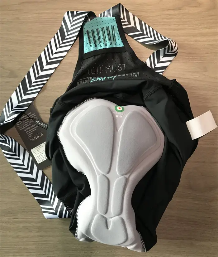 PRENDI – cuissard à bretelles pour hommes, coussin de Gel, Cool, serré avec poches, vêtements de Spo