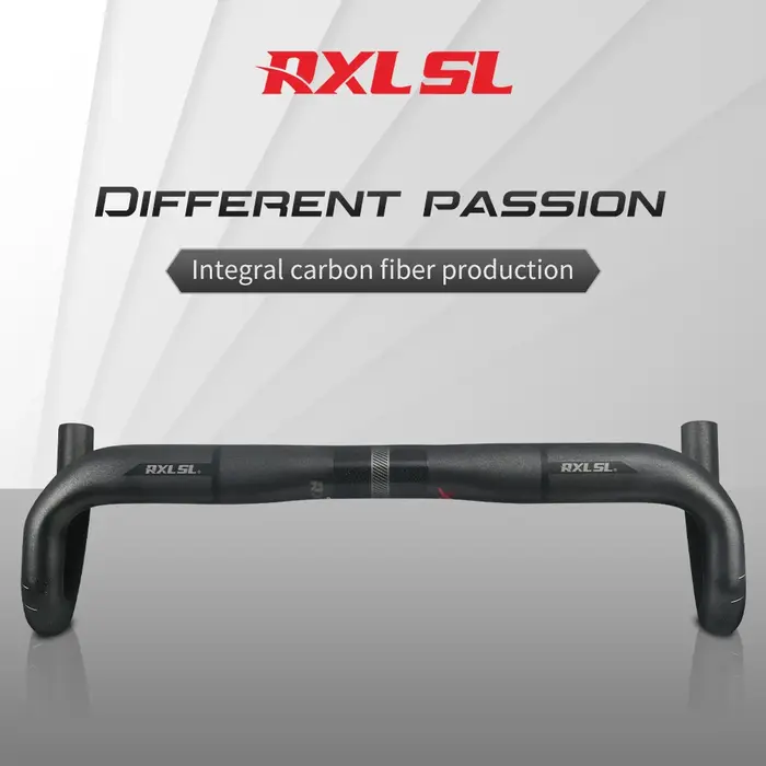 RXL SL 31.8mm barre de chute en carbone guidon de vélo de route 380/400/420/440mm UD mat routage externe barres de