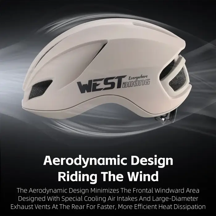 Casque de vélo pour femme WEST BIKING avec éclairage arrière