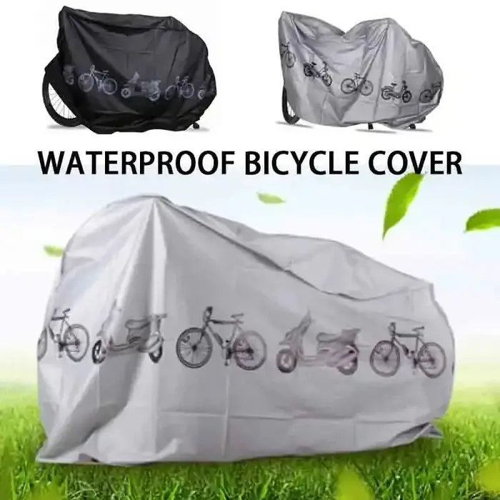 Housse de protection pour vélo et moto, imperméable, anti-poussière, anti-UV, protection extérieure, housse de vélo tout-terrain, accessoires de vélo toutes saisons