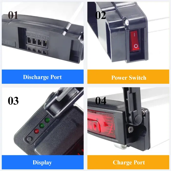 Batterie arrière pour vélo électrique