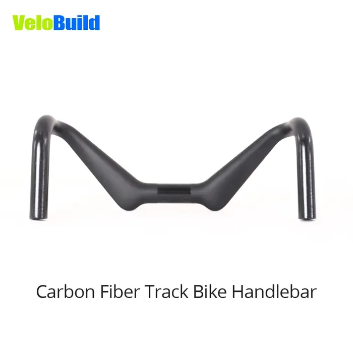 VeloBuild nouveau guidon de vélo de piste en Fiber de carbone 2024 barre de vélo de route