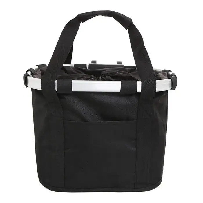 Panier avant de vélo 2-en-1 détachable pour petit animal de compagnie, sacoche de transport pour VTT