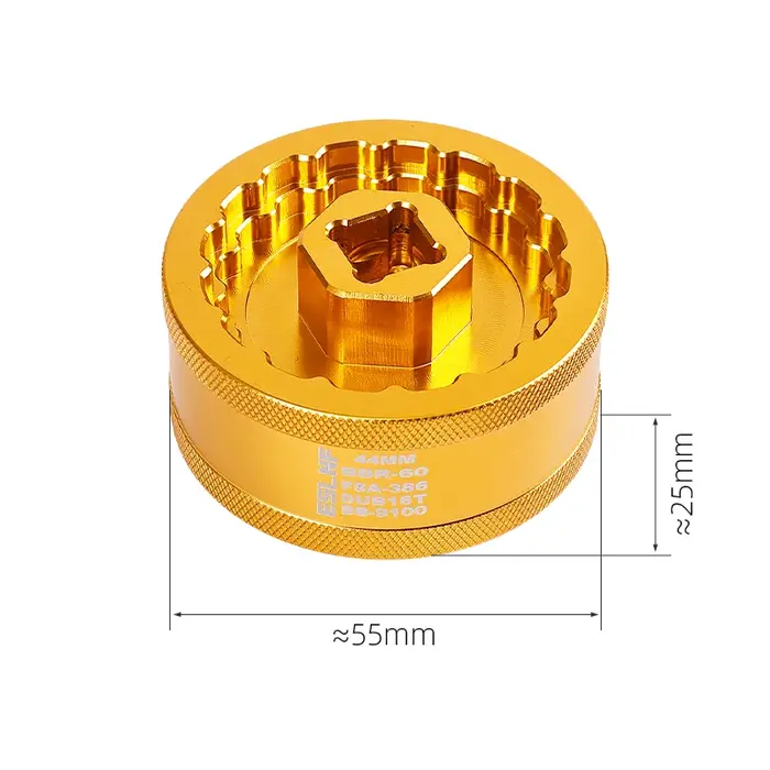 Outil de réparation de vélo ESLNF 5 en 1 pour boîtier de pédalier BBR60 BBR9100 FSA386