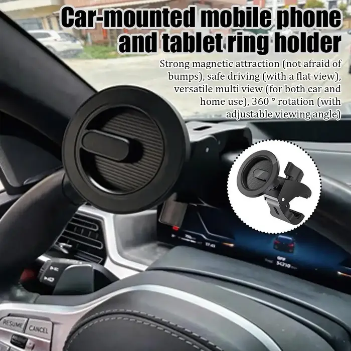 Support magnétique pour téléphone de vélo
