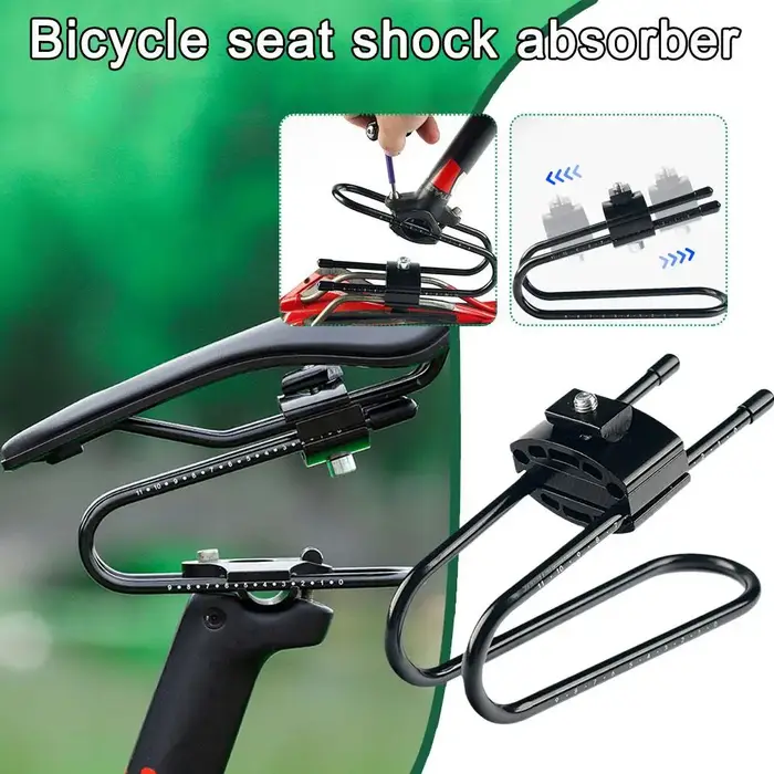 Dispositif de suspension de selle de vélo pour VTT
