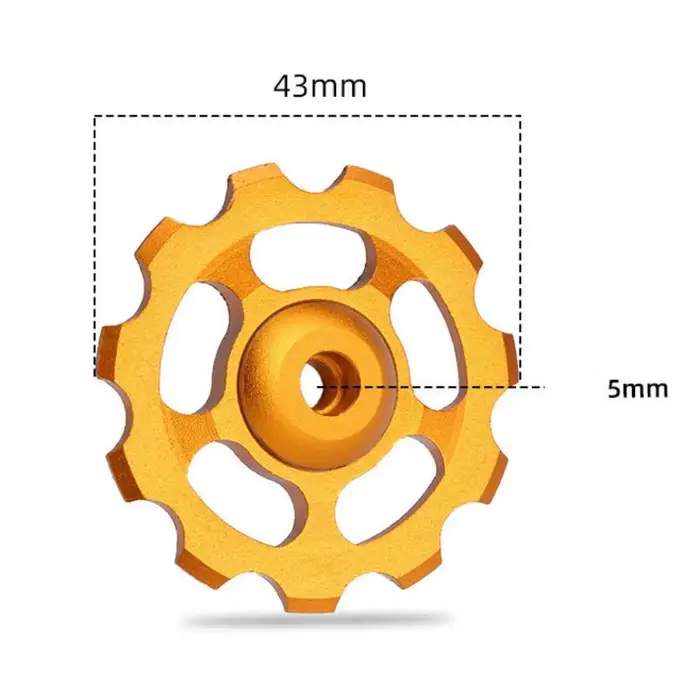 Rouleau de Jockey de vélo Portable en alliage d'aluminium