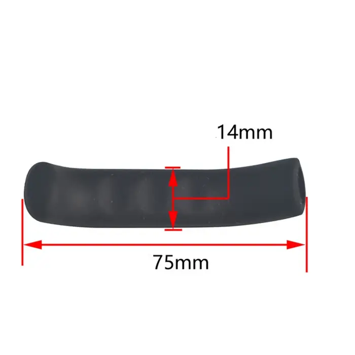 Protecteurs de poignées de vélo en silicone