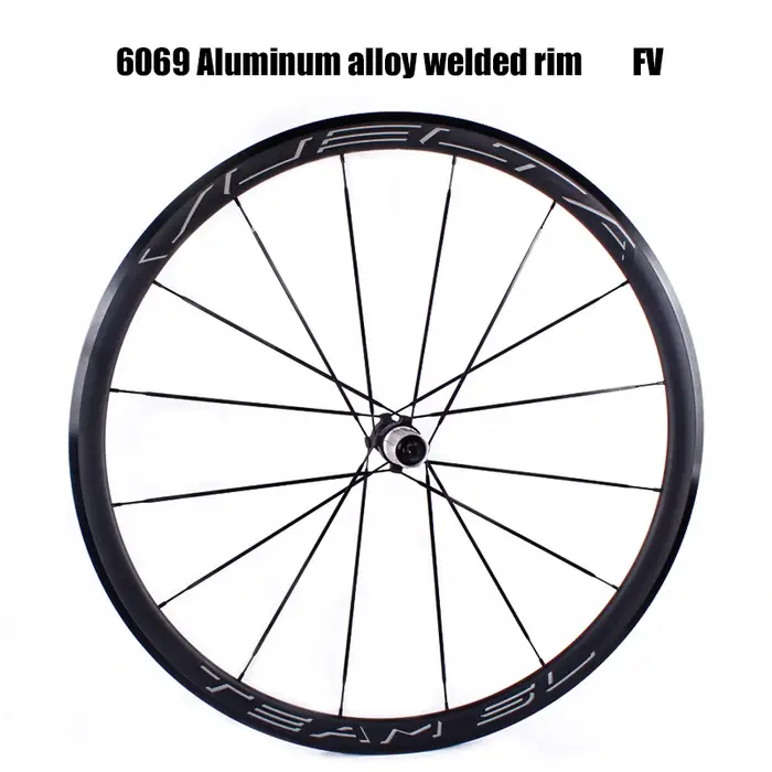 Ensemble de roues de vélo de route VUELTA 700C, ultra léger, en alliage d'aluminium, 4 roulements, tirage droit, 100/130 mm