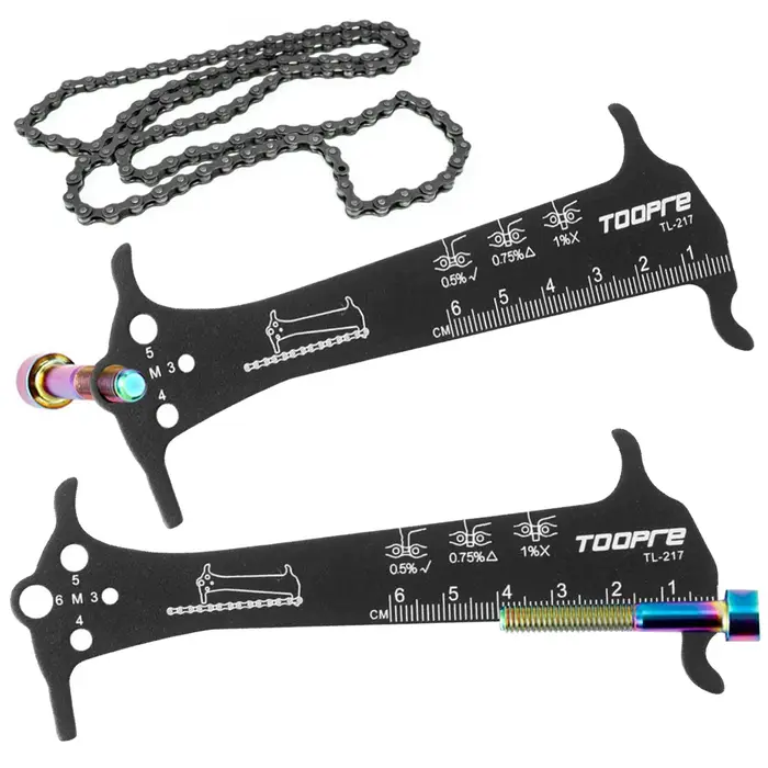Vérificateur de chaîne de vélo 3 en 1