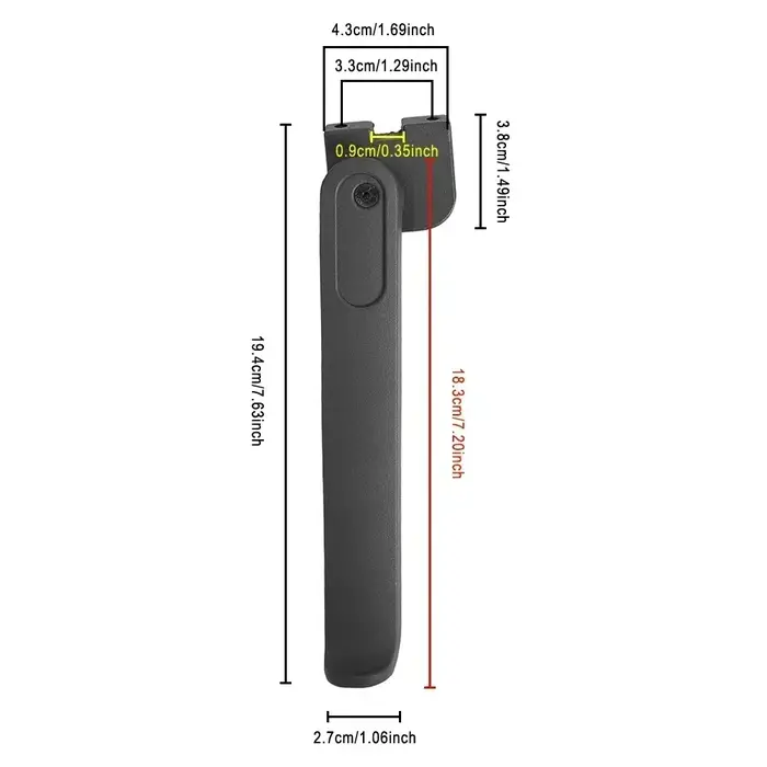Béquille de stationnement pour trottinette électrique Xiaomi 4 Ultra